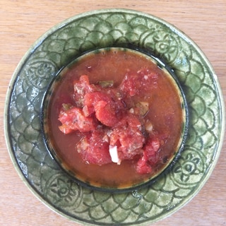 オイルサーディンのトマトスープ